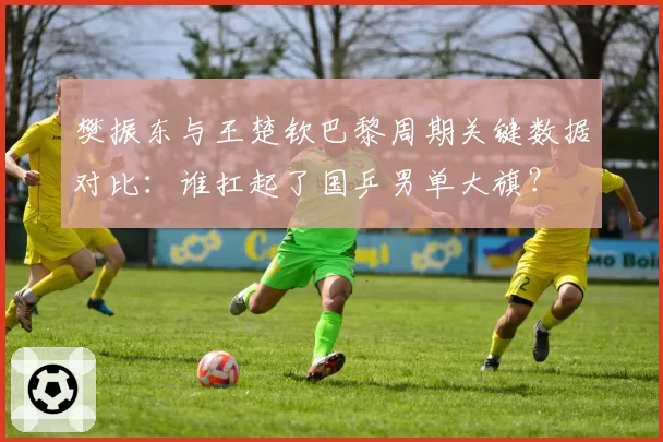 樊振东与王楚钦巴黎周期关键数据对比：谁扛起了国乒男单大旗？